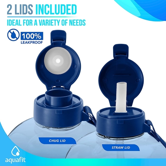 Half Gallon Water Bottle Blue - Picture 2 of 4